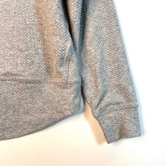 Lululemon Catch A Moment Crew Heathered Core Sweatshirt Light Grey Size 6 - Picture 13 of 13